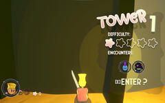 More UI for entering towers, difficulty and enemies. Created by me.